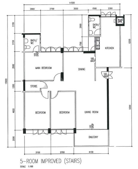 Blk 52 Teban Gardens Road (Jurong East), HDB 5 Rooms #147091652